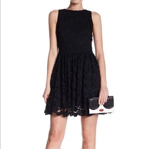 alice + olivia Ginger Sleeveless Lace Dress